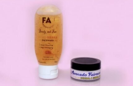 FA Gold Kesar Face Wash + Medium Avocado Night Cream Combo