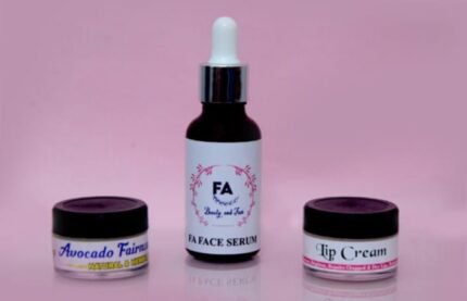 FA Small Avocado Night Cream + Face Serum + Lip Cream Combo