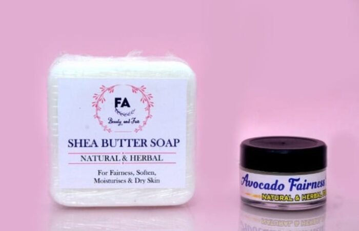 FA Small Avocado Night Cream + Shea Butter Soap Combo - Image 1